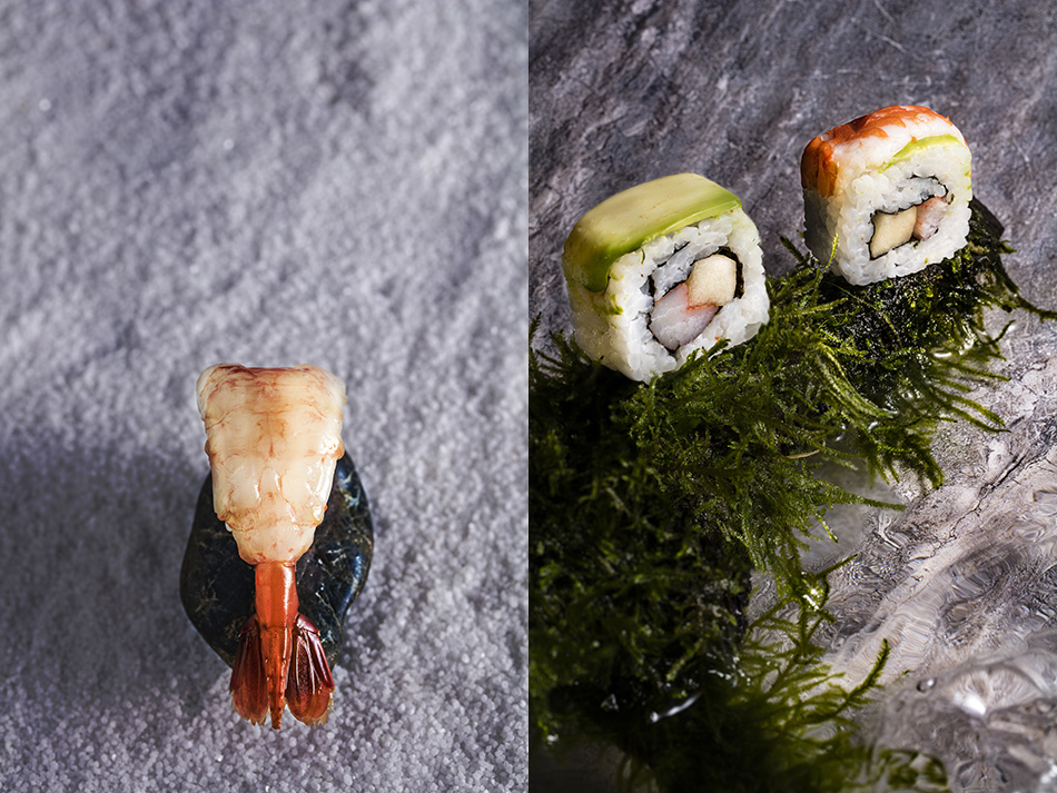 千歲融合，日本壽司+法式鐵板燒，北辰品牌設(shè)計